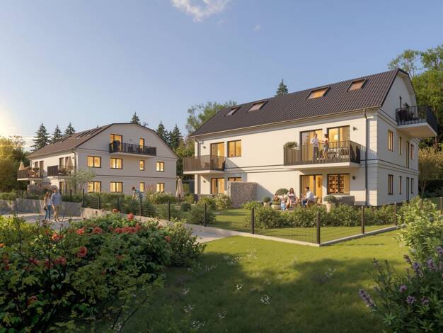 Wohnung zum Kauf - Neubau provisionsfrei 377.346 € 2 Zimmer 47,2 m² 3. Geschoss Windach Windach 86949
