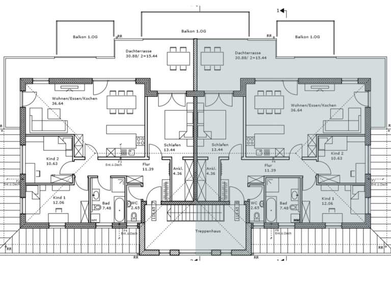 Penthouse zum Kauf provisionsfrei 489.000 € 4 Zimmer 110,7 m²<br/>Wohnfläche 2.<br/>Geschoss Niederwalting Oberschneiding 94363