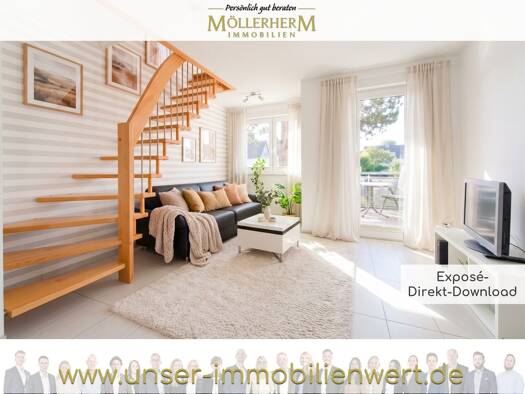 Maisonette zum Kauf 349.000 € 2 Zimmer 56,4 m² 1. Geschoss Scharbeutz Scharbeutz 23683