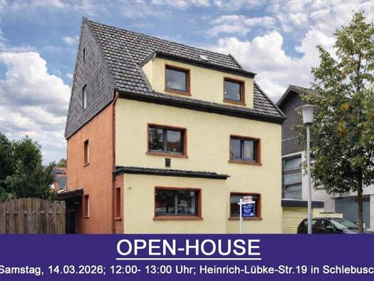 Mehrfamilienhaus zum Kauf 595.000 € 9 Zimmer 189 m² 942 m² Grundstück Heinrich-Lübke-Str. 19 Schlebusch Leverkusen 51375