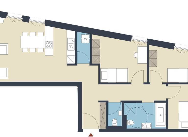 Wohnung zum Kauf - Erstbezug provisionsfrei 623.000 € 4 Zimmer 93,3 m² 2. Geschoss Reichshofstraße 4 Mäder 6841