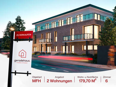 Wohnung zum Kauf - Neubau 691.000 € 6 Zimmer 168,4 m² EG frei ab 01.09.2025 Lingen Lingen / Laxten 49809
