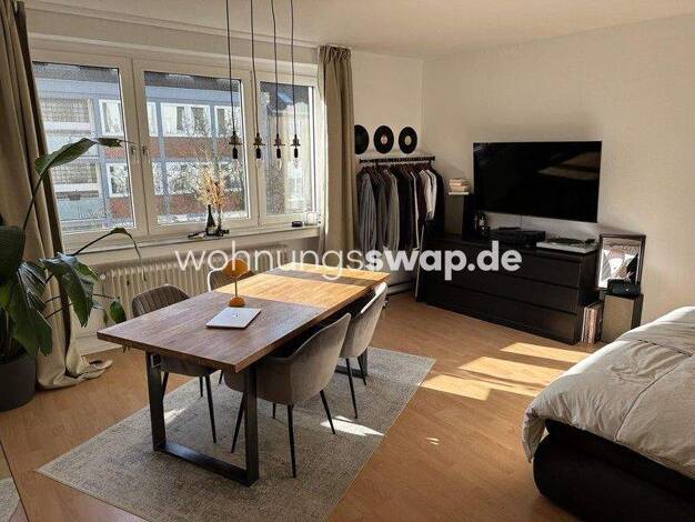 Studio zur Miete Tauschwohnung 400 € 1 Zimmer 40 m² 3. Geschoss Flingern Nord Düsseldorf 40233