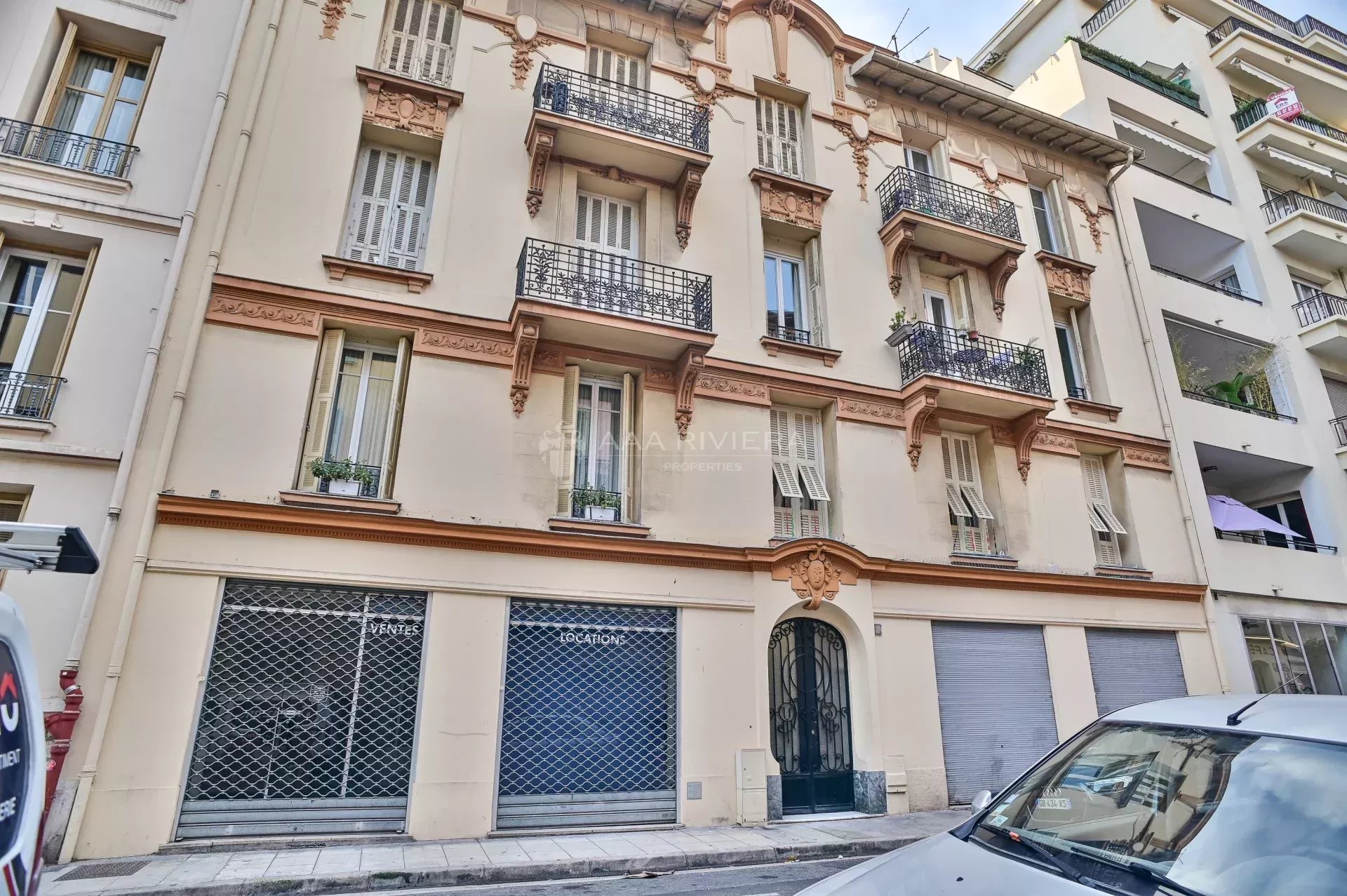 Studio zum Kauf provisionsfrei 239.000 € 2 Zimmer 37,4 m²<br/>Wohnfläche 1.<br/>Geschoss Fleurs-Gambetta  Nizza 06000