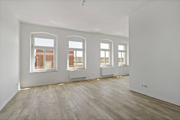 Wohnung zur Miete 820 € 4 Zimmer 91 m² frei ab sofort Volkmannstraße 18 Innenstadt Halle 06112