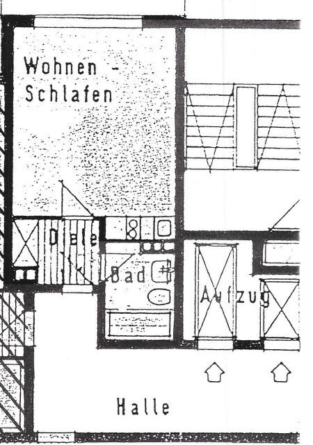 Wohnung zur Miete 550 € 1 Zimmer 24,8 m²<br/>Wohnfläche 3.<br/>Geschoss ab sofort<br/>Verfügbarkeit Weststadt - Südlicher Teil Karlsruhe 76135