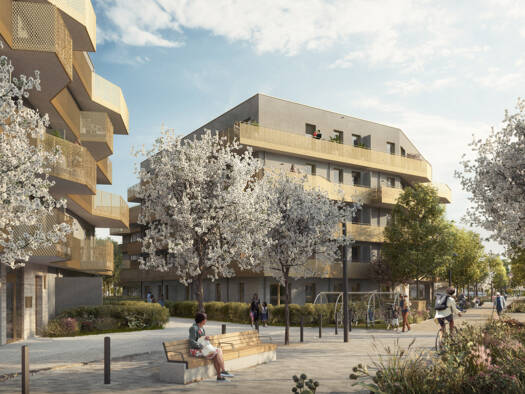 Wohnung zum Kauf - Erstbezug provisionsfrei 425.000 € 3 Zimmer 65,9 m² EG Wien 1210