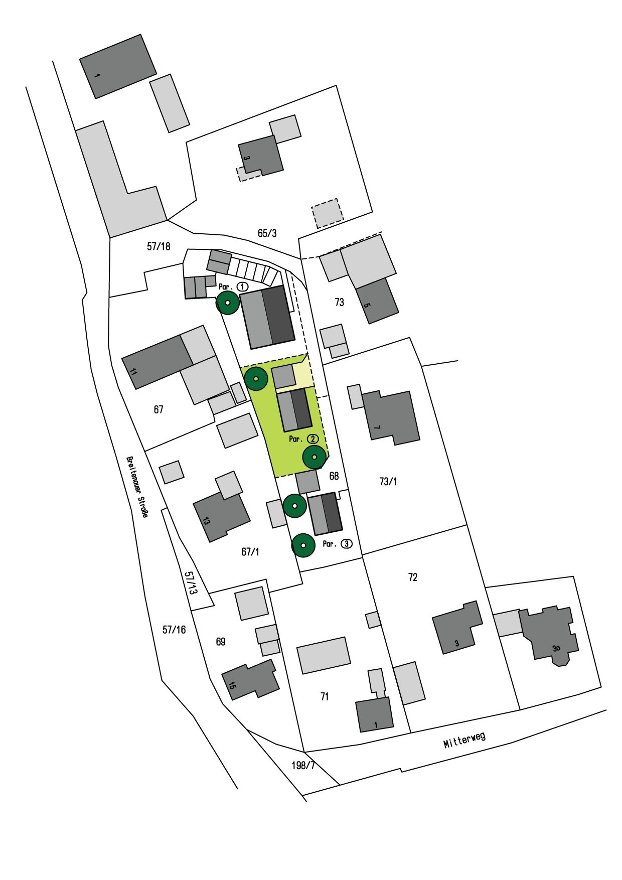 Grundstück zum Kauf provisionsfrei 192.900 € 643 m²<br/>Grundstück Breitenauer Str. 9 Hofdorf Mengkofen 84152