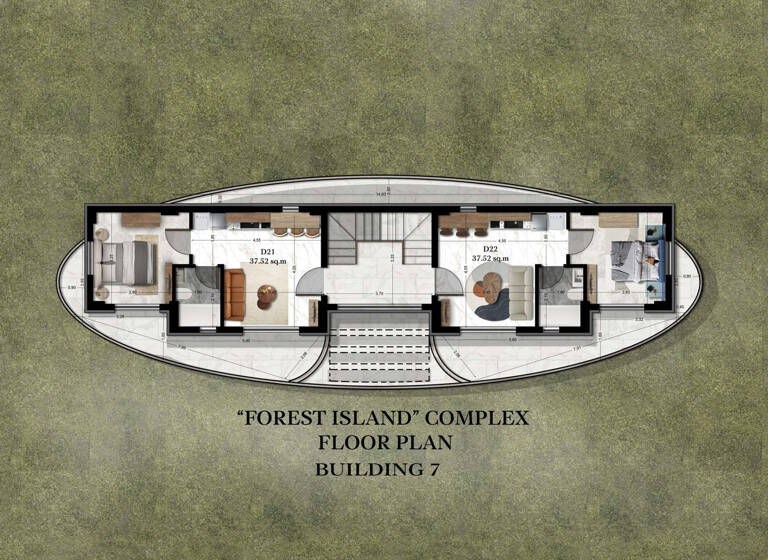 Wohnung zum Kauf 97.500 € 2 Zimmer 37,5 m² 1. Geschoss Thassos 64010