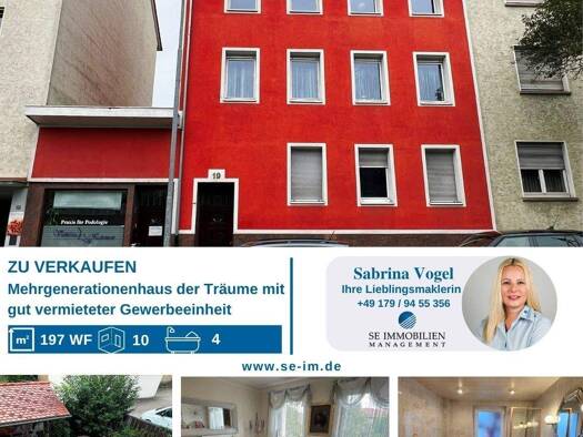 Mehrfamilienhaus zum Kauf als Kapitalanlage geeignet 479.000 € 11 Zimmer 232,9 m² 255 m² Grundstück Brötzingen Pforzheim 75179