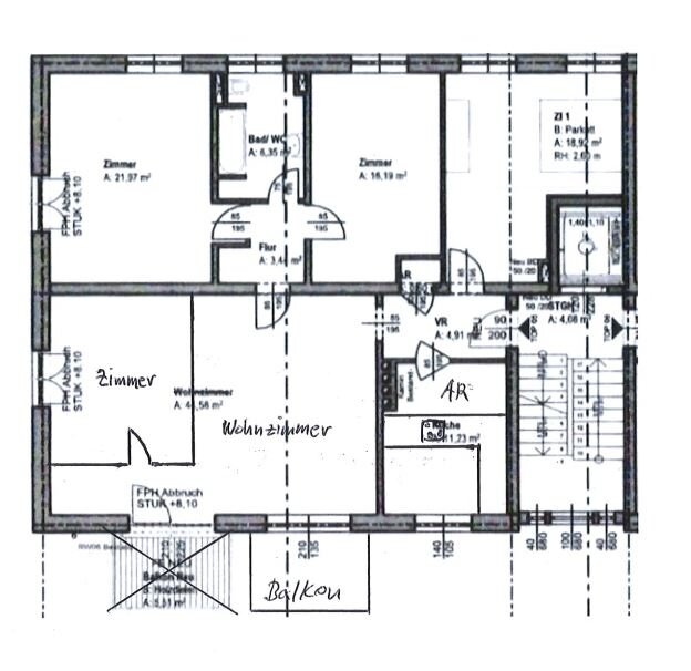 Wohnung zur Miete 1.270 € 5 Zimmer 129,3 m²<br/>Wohnfläche 2.<br/>Geschoss Maxglan Salzburg 5020