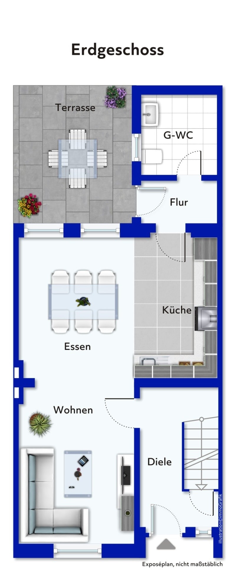 Reihenmittelhaus zum Kauf 245.000 € 5 Zimmer 79 m²<br/>Wohnfläche 236 m²<br/>Grundstück 01.01.2025<br/>Verfügbarkeit Hassel Gelsenkirchen 45896