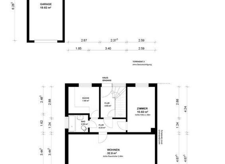 Doppelhaushälfte zum Kauf 249.000 € 6 Zimmer 146 m² 551 m² Grundstück Stickgras/Annenriede Delmenhorst 27751