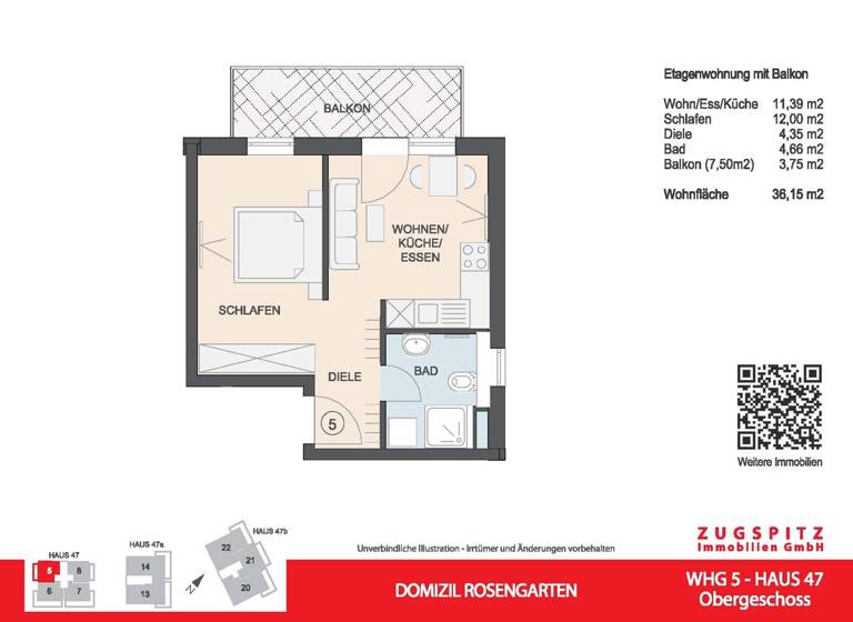 Wohnung zum Kauf - Erstbezug 416.000 € 2 Zimmer 36,1 m² 1. Geschoss Garmisch Garmisch-Partenkirchen 82467