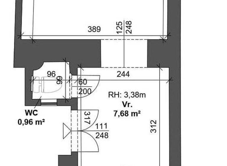Studio zum Kauf 219.000 € 1 Zimmer 38,1 m² 2. Geschoss Löblichgasse 9 Wien 1090
