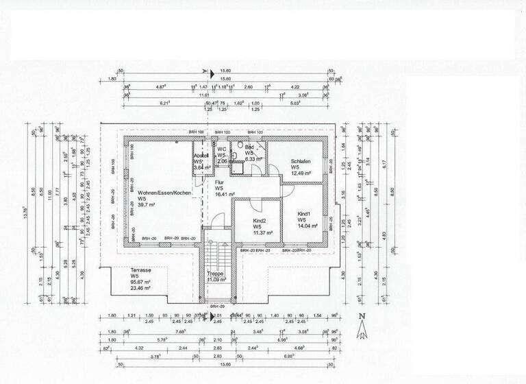 Penthouse zur Miete 1.800 € 4 Zimmer 155 m² frei ab 01.07.2026 Harleshausen Kassel 34128