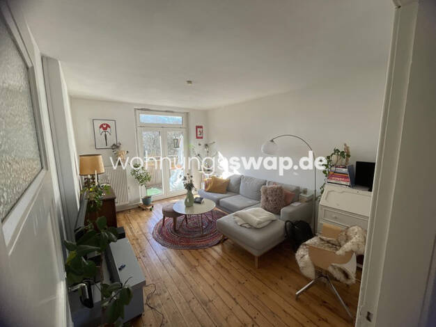 Studio zur Miete Tauschwohnung 1.000 € 3 Zimmer 73 m² 4. Geschoss Barmbek-Nord Hamburg 22307