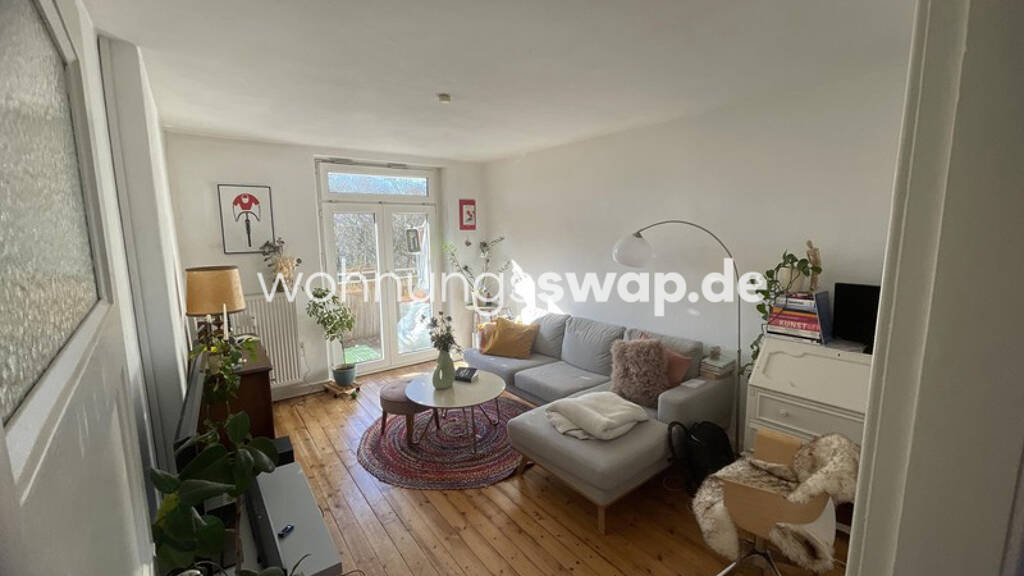 Studio zur Miete Tauschwohnung 1.000 € 3 Zimmer 73 m² 4. Geschoss Barmbek-Nord Hamburg 22307
