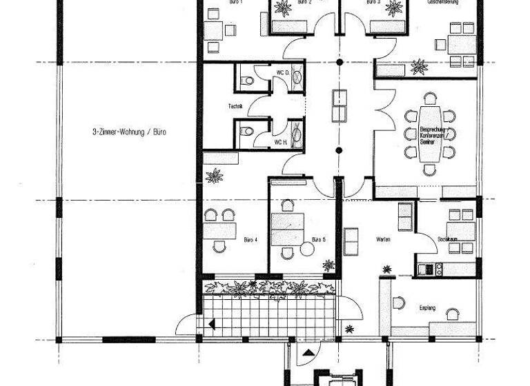 Praxisfläche zur Miete 2.200 € 7 Zimmer 192 m² Bürofläche Lörrach 79539