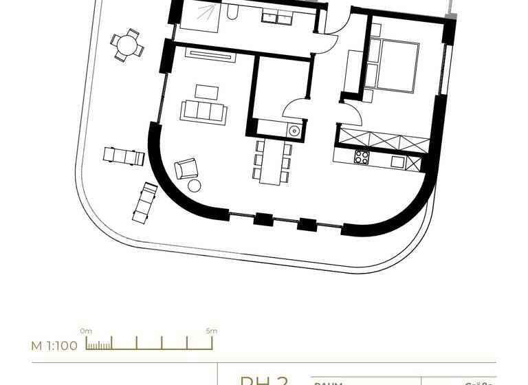 Penthouse zum Kauf provisionsfrei 531.113 € 2 Zimmer 91,1 m²<br/>Wohnfläche 4.<br/>Geschoss Sehnde Sehnde 31319