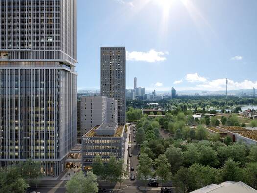 Bürofläche zur Miete - Erstbezug 16,70 € 575 m² Bürofläche Donaustadt 1220