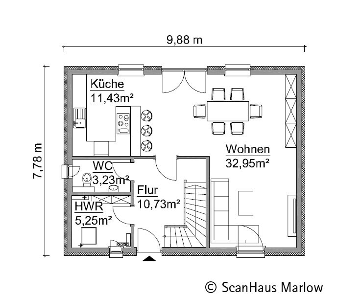 Einfamilienhaus zum Kauf 358.870 € 4 Zimmer 120 m²<br/>Wohnfläche 739 m²<br/>Grundstück Trages Kitzscher / Thierbach 04567