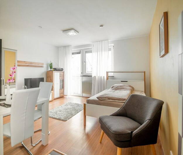 Wohnung zur Miete 600 € 1 Zimmer 30 m² 4. Geschoss frei ab 01.09.2025 Dallingerstr. 1 Galgenhof Nürnberg 90459