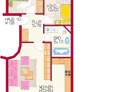 Wohnung zum Kauf provisionsfrei als Kapitalanlage geeignet 389.900 € 3 Zimmer 71,6 m² Pfarrer-Neumair-Str. 11 Burgerfeld Wasserburg am Inn 83512