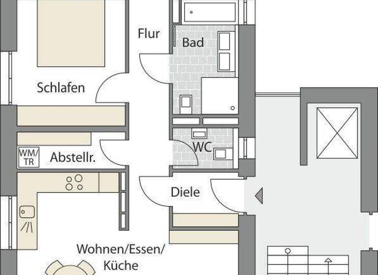 Wohnung zum Kauf - Erstbezug provisionsfrei 624.000 € 4,5 Zimmer 97,2 m² 1. Geschoss Weingarten 88250