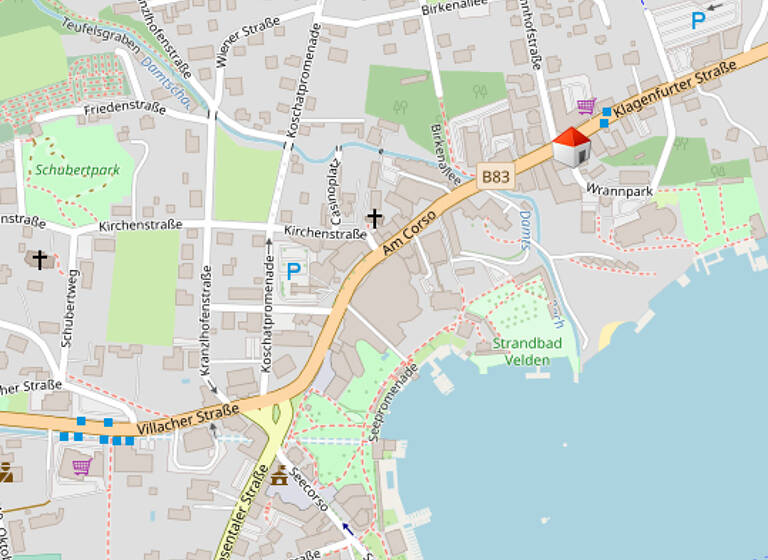 Laden zur Miete 2.690 € 106,2 m² Verkaufsfläche Velden am Wörther See 9220