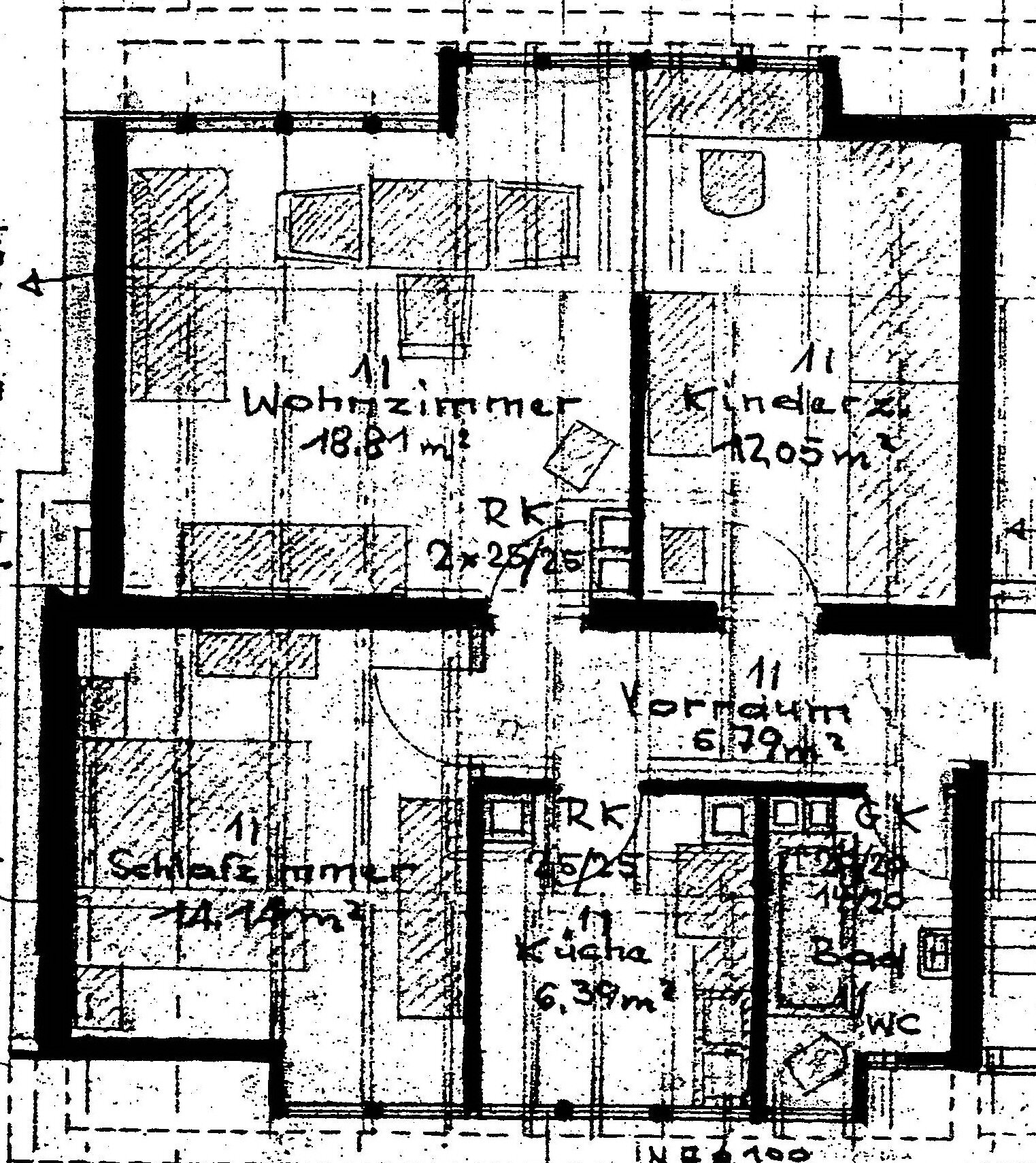 Wohnung zum Kauf 177.000 € 2,5 Zimmer 59 m²<br/>Wohnfläche 5.<br/>Geschoss St. Johannis Nürnberg 90419