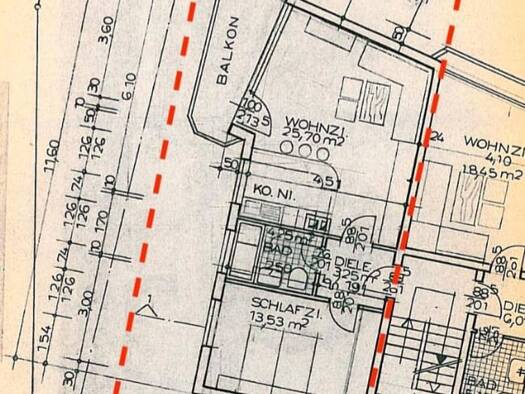 Wohnung zur Miete 1.400 € 2 Zimmer 50 m² Geschoss EG/2 frei ab 01.01.2026 Oberrad Frankfurt am Main 60599