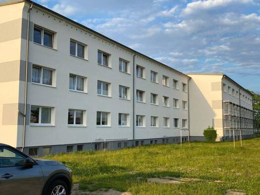 Wohnung zur Miete 549 € 3 Zimmer 68,6 m² Geschoss 1/3 frei ab sofort Wolgast Wolgast 17438