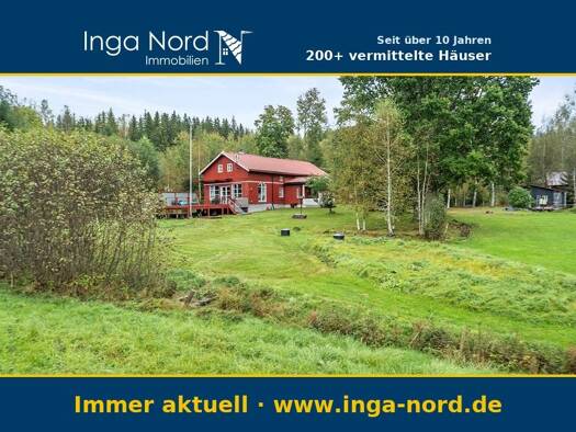 Einfamilienhaus zum Kauf 178.800 € 8 Zimmer 160 m² 51.934 m² Grundstück Gettjärn 258, 68695 Gräsmark Sunne kommun 68695