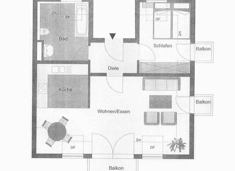 Wohnung zum Kauf 135.000 € 2 Zimmer 57,1 m²<br/>Wohnfläche Dachgeschoss, 2.<br/>Geschoss Wiederitzsch Leipzig 04158