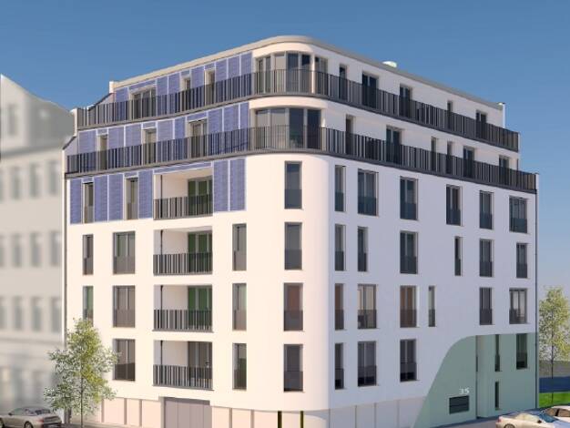 Penthouse zum Kauf - Neubau 695.835 € 4 Zimmer 148,1 m² 7. Geschoss Ludwigstraße 35 Schloßchemnitz Chemnitz-Schloss 09113