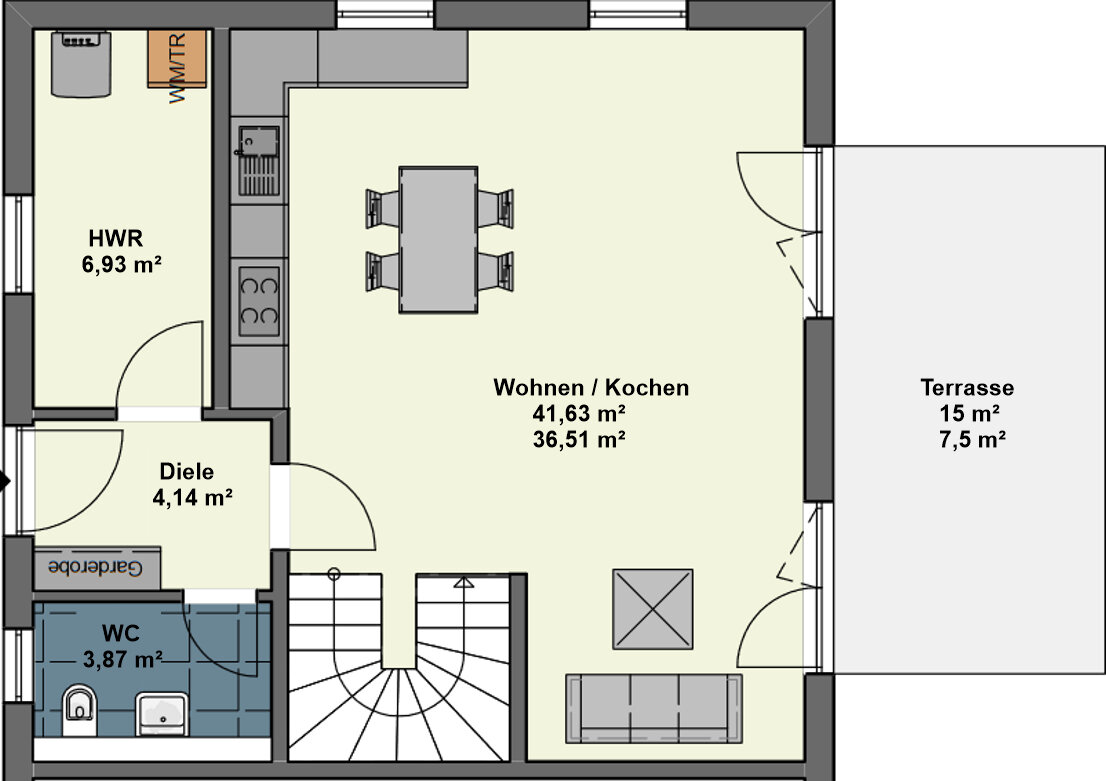 Doppelhaushälfte zum Kauf 499.000 € 4 Zimmer 110 m²<br/>Wohnfläche 233 m²<br/>Grundstück Ampfing Ampfing 84539