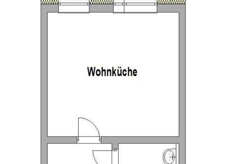 Studio zur Miete 431 € 1 Zimmer 35 m² 1. Geschoss frei ab 01.05.2026 Blumenesch 6a Weststadt Osnabrück 49078