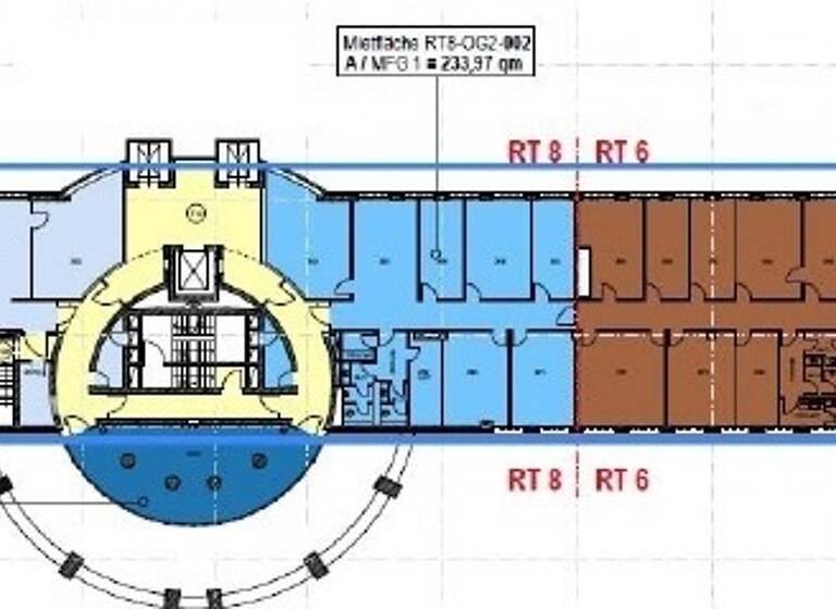 Bürofläche zur Miete provisionsfrei 6.309,1 m² Bürofläche teilbar ab 522,9 m² Wilsdruffer Vorstadt/Seevorstadt-West Dresden 01067