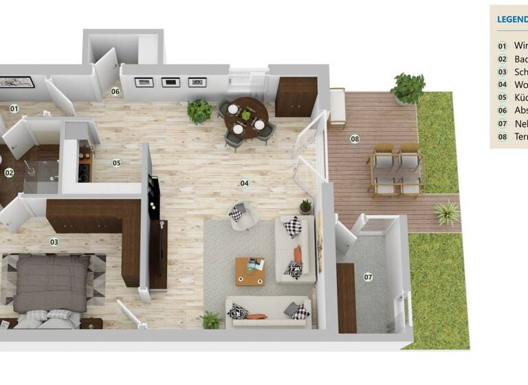 Wohnung zum Kauf 175.000 € 2 Zimmer 67 m² Gamsen Gifhorn 38518