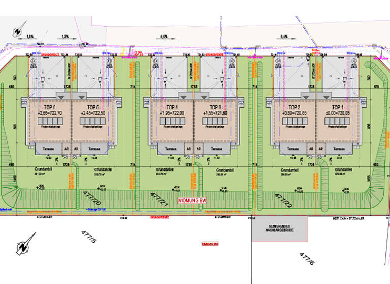 Reihenmittelhaus zur Miete 930 € 109,3 m² Am Sturmberg 11/Top 6 Kottes 3623