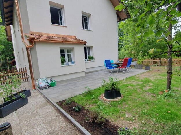 Terrassenwohnung zur Miete 1.525 € 2,5 Zimmer 64 m² EG frei ab 15.04.2026 Hofoldinger Straße 9 Sauerlach 82054