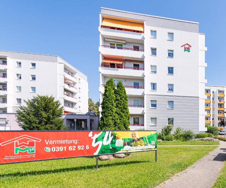 Wohnung zur Miete 241 € 1 Zimmer 35,5 m²<br/>Wohnfläche 1.<br/>Geschoss Sankt-Josef-Straße 50 Marktbreite Magdeburg 39130