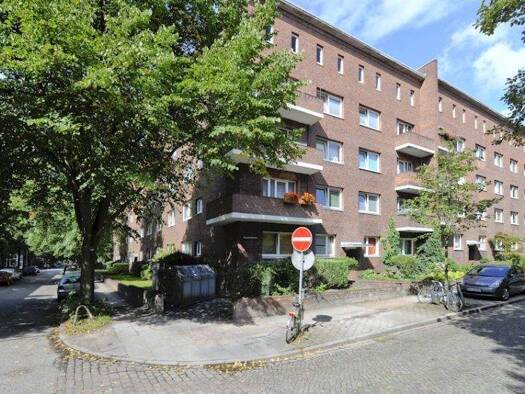 Wohnung zur Miete nur mit Wohnberechtigungsschein 219 € 1 Zimmer 24,7 m² 1. Geschoss frei ab 01.02.2026 Rosamstwiete 7 Barmbek-Nord Hamburg 22307