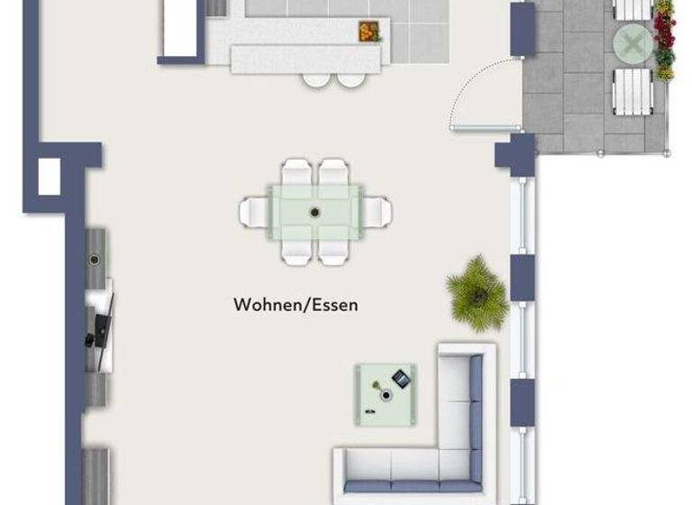 Wohnung zum Kauf 995.000 € 4 Zimmer 166 m² EG Geist Münster 48153
