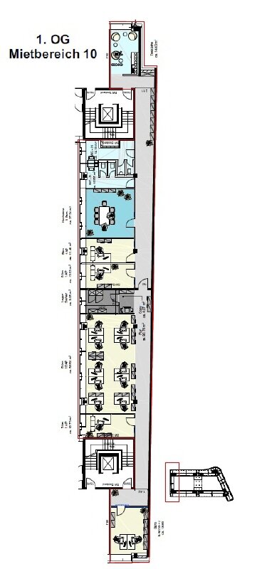 Bürofläche zur Miete provisionsfrei 23 € 2.430 m²<br/>Bürofläche ab 241 m²<br/>Teilbarkeit Obergiesing München 81541