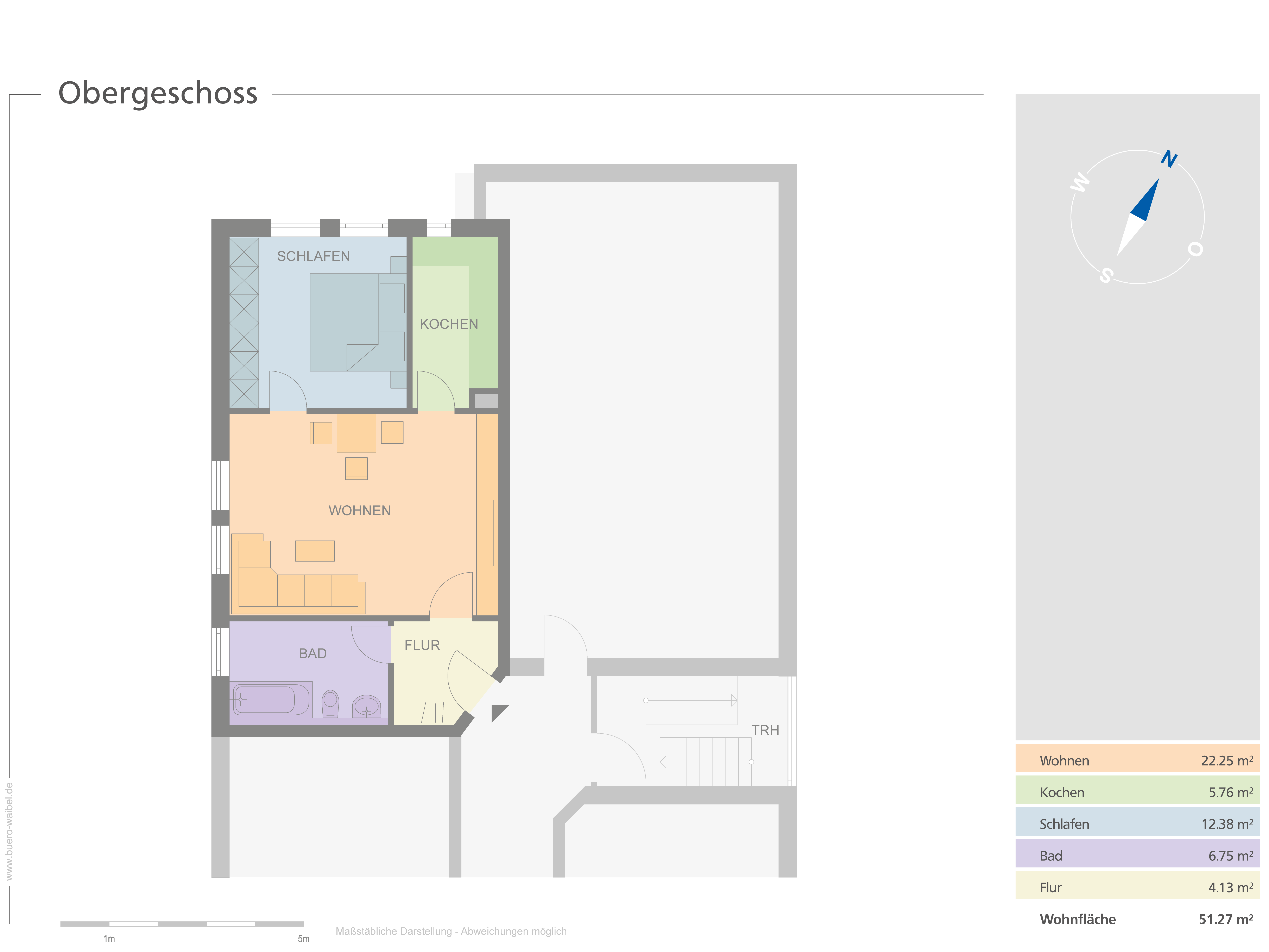 Wohnung zum Kauf 170.000 € 2 Zimmer 53 m²<br/>Wohnfläche 2.<br/>Geschoss Kißlegg Kißlegg 88353