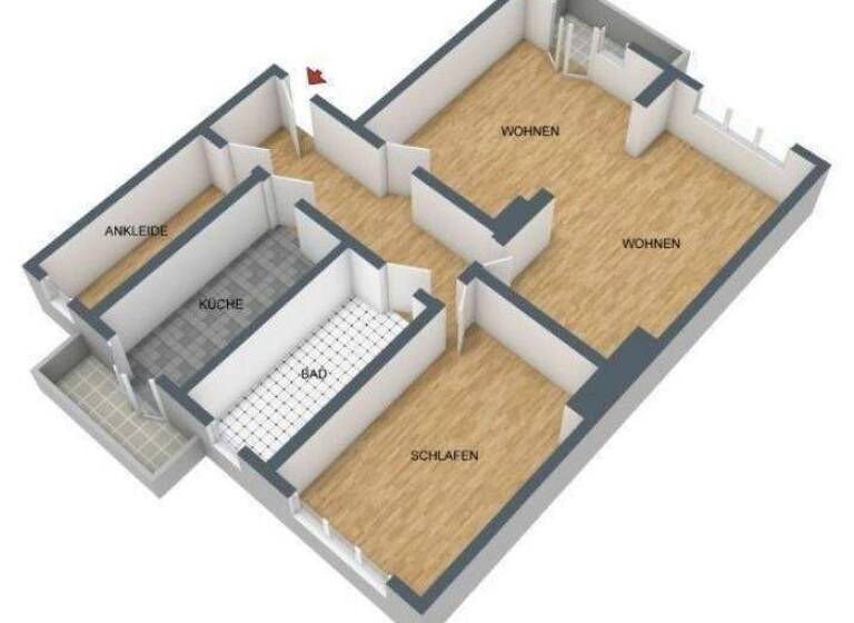 Wohnung zum Kauf 666.500 € 3,5 Zimmer 95 m² 4. Geschoss frei ab sofort Winterhude Hamburg 22299