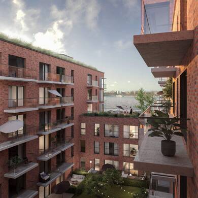 Wohnung zum Kauf - Erstbezug provisionsfrei 326.852 € 3 Zimmer 79,7 m² 1. Geschoss Gaarden - Ost Bezirk 1 Kiel 24103