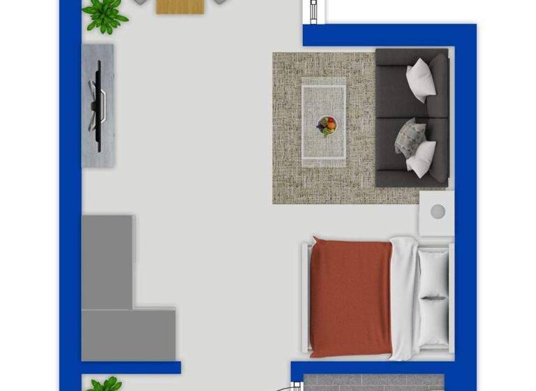 Studio zum Kauf 109.000 € 1 Zimmer 22 m² 1. Geschoss Gostenhof Nürnberg 90443